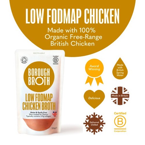 Borough Broth Low FODMAP Chicken Bone Broth