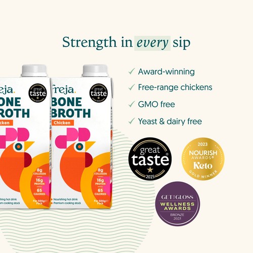 Freja Classic Chicken Sipping Bone Broth