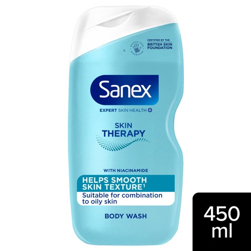 Sanex Skin Therapy Breakout Control Body Wash Shower Gel 450ml