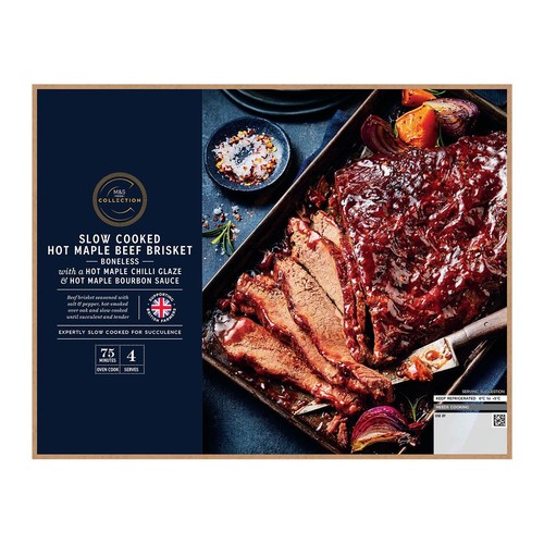 M&S Collection Festive Hot Maple Brisket