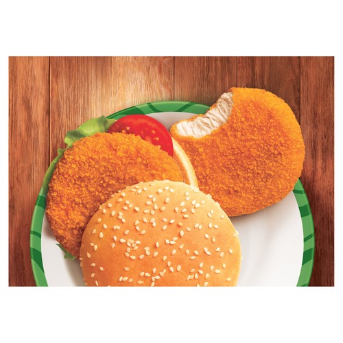Birds Eye 4 Chicken Burgers with Golden Wholegrain