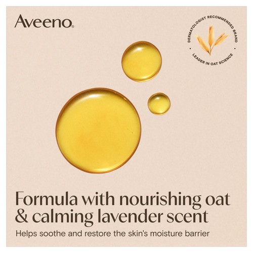 Aveeno Daily Moisturising Calming Relief Body Lotion with Lavender Scent