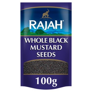 Rajah Spices Whole Black Mustard Seeds