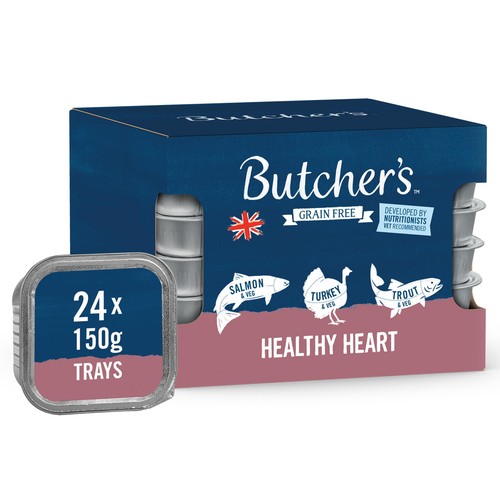 Butcher's Healthy Heart Dog Food Trays 