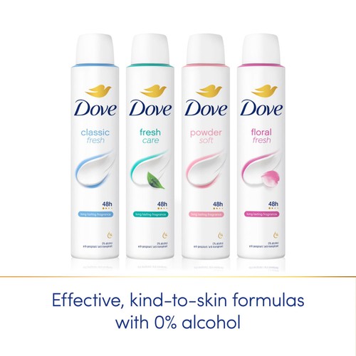 Dove Women Antiperspirant Deodorant Fresh Aerosol