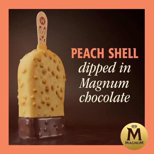 Magnum Signature Peach Ice Cream Sticks