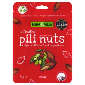 Raw & Wild Activated Pili Nuts Original Organic