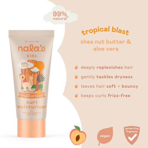 Nala's Kids Curl Moisturiser Tropical Blast Curl Cream