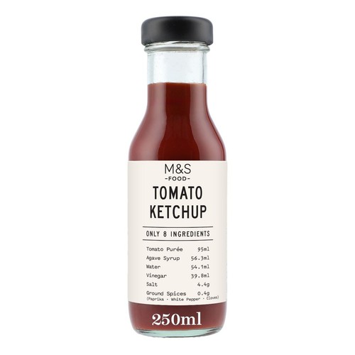 M&S Only 8 Ingredients Tomato Ketchup