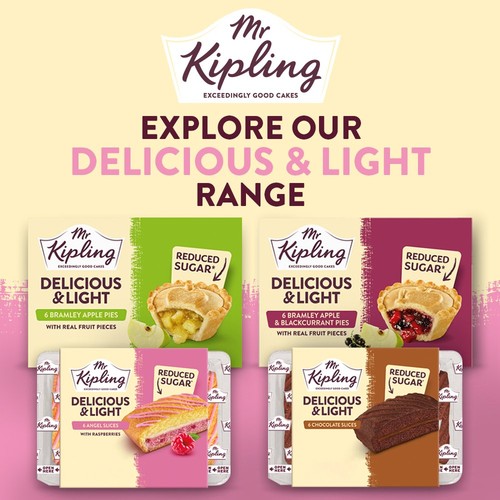 Mr Kipling Reduced Sugar Apple Pies