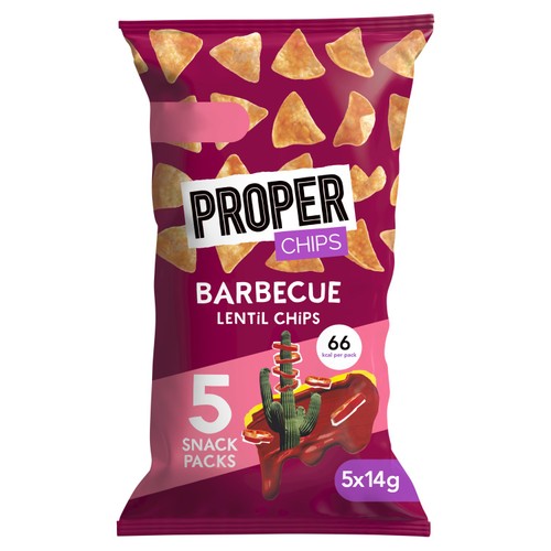 Properchips Barbecue Lentil Chips