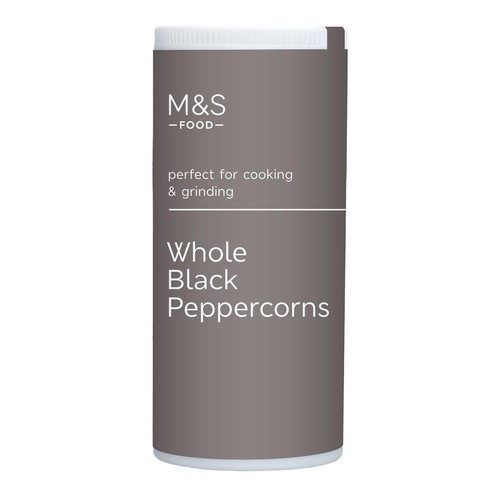 Cook With M&S Black Peppercorns