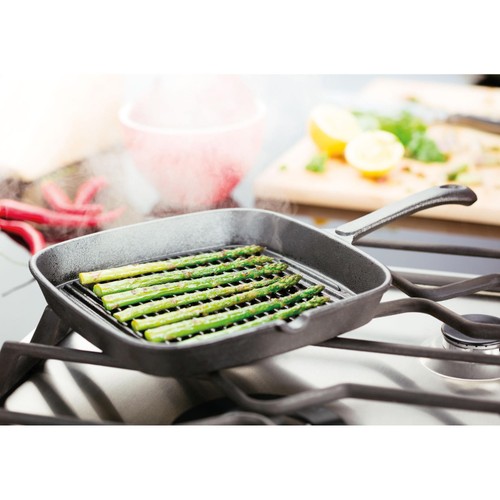 Judge Cast Iron Grill Pan, 22 x 22cm