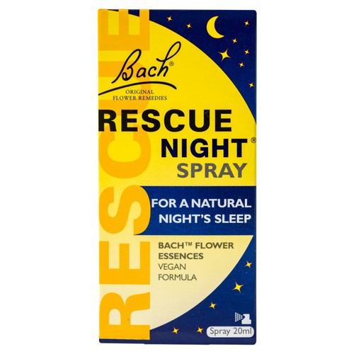 Bach Flower Remedies Rescue Night Spray 
