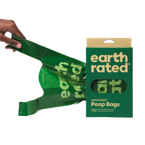 Earth Rated Poop Bags Unscented Tie Handle Bag