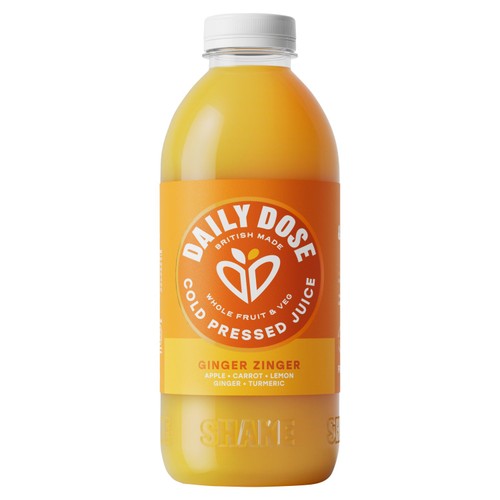 Daily Dose Ginger Zinger Cold Pressed Juice