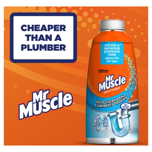 Mr Muscle Drain Foamer Odour Eliminator