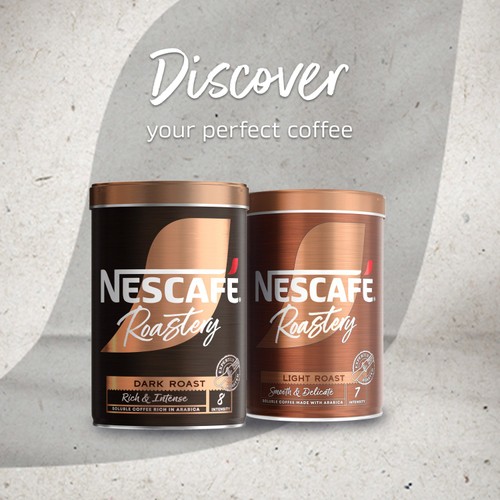 Nescafe Gold Blend Roastery Collection Light Roast Instant Coffee