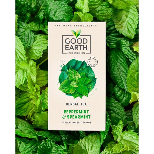 Good Earth Teabags Peppermint, Spearmint & Eucalyptus