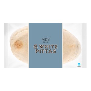 M&S White Pittas