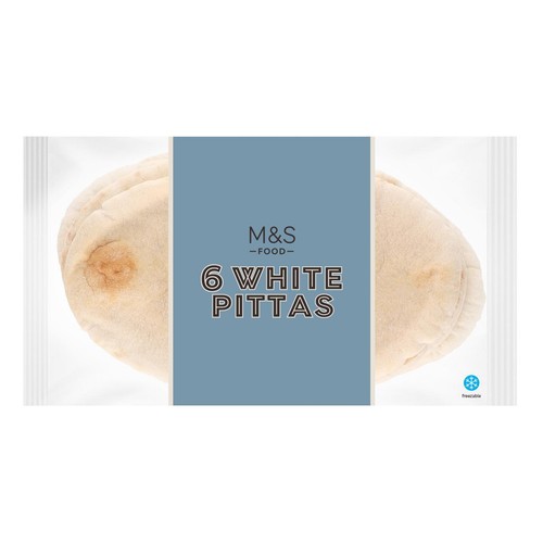M&S White Pittas
