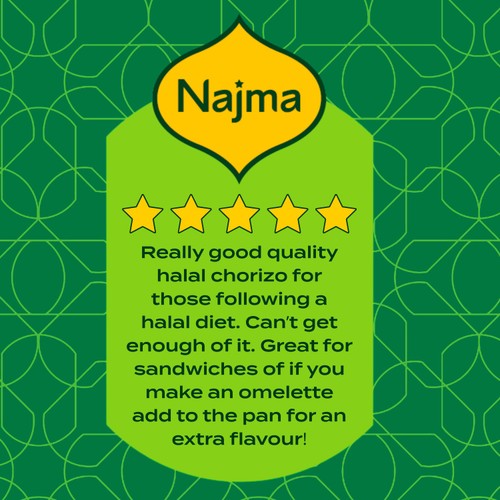 Najma Turkey Chorizo Slices