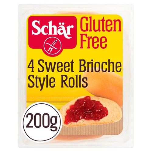 Schar Gluten Free Sweet Brioche Rolls