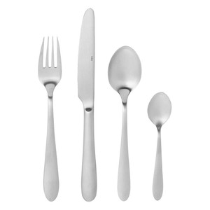 16 Piece Maxim Brushed Cutlery Set
