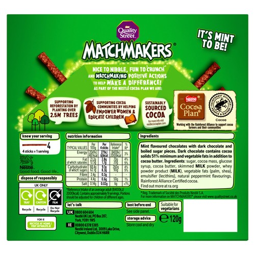 Quality Street Matchmakers Cool Mint