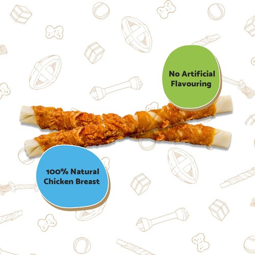 Good Boy Chewy Chicken Twisters Dog Treats