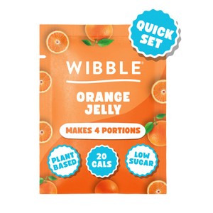 Wibble Plant-based Orange Jelly Crystals