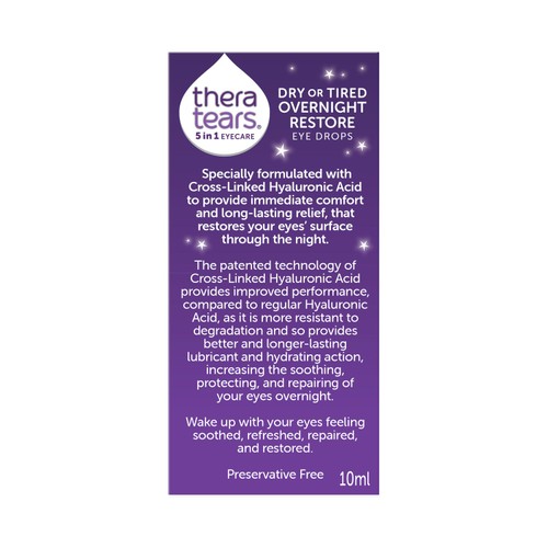 TheraTears 5 in 1 Overnight Eye Drops