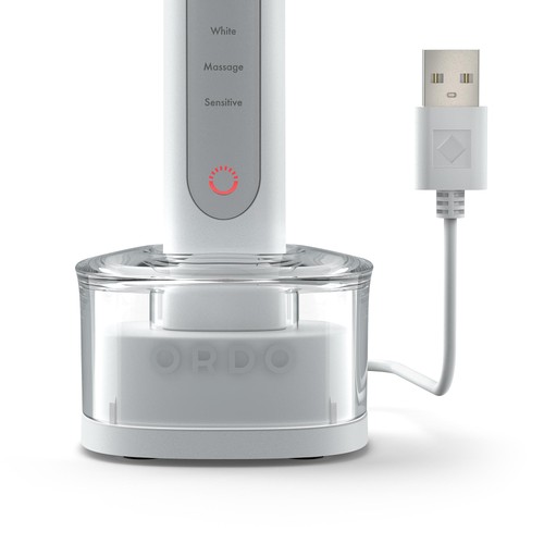 Ordo Sonic+ Electric Toothbrush - White/Silver