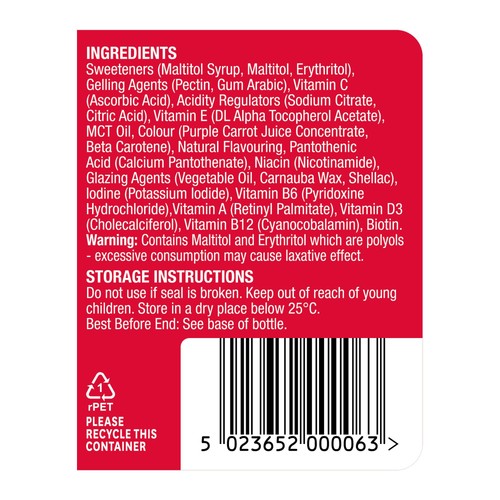 Natures Aid Multivitamin Support Jelly Beans