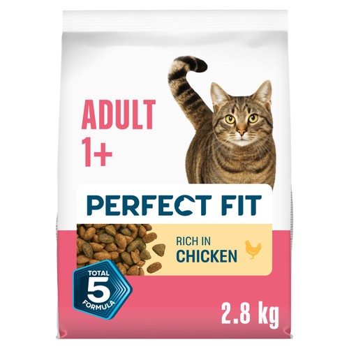 Perfect Fit Adult Dry Cat Food Chicken