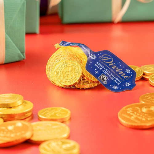 Divine Milk Chocolate Coins