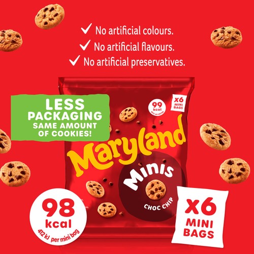 Maryland Cookies Chocolate Chip Minis Multipack