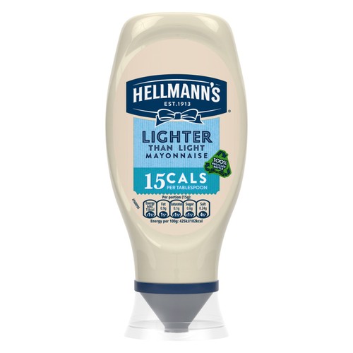 Hellmann's Lighter than Light Squeezy Mayonnaise 