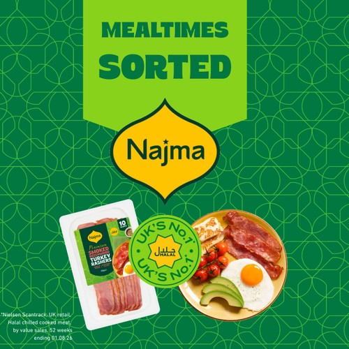 Najma Premium Turkey Rashers