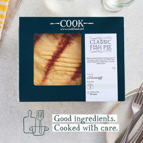 COOK Classic Fish Pie for 2