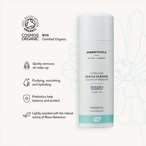 Green People Gentle Cleanse & Make Up Remover - Organic