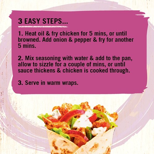 Schwartz Wrap It Takeaway Kebab Recipe Mix