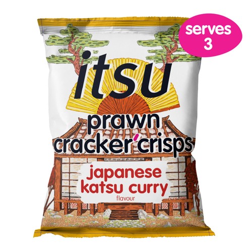 Itsu Japanese Katsu Prawn Cracker Crisps Sharing Bag