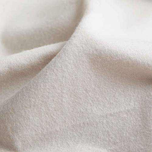 M&S Pure Brushed Cotton Bedding Set Double, Pebble