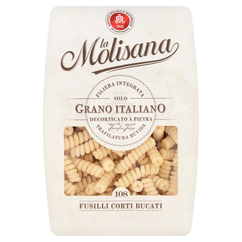 La Molisana Fusilli Corti Bucati Pasta No.108