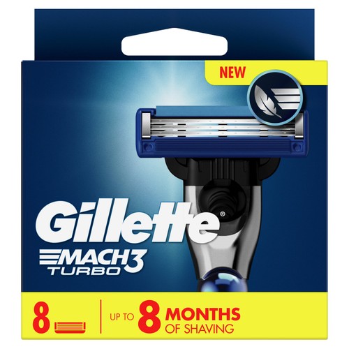 Gillette Mach 3 Turbo Razor Blades