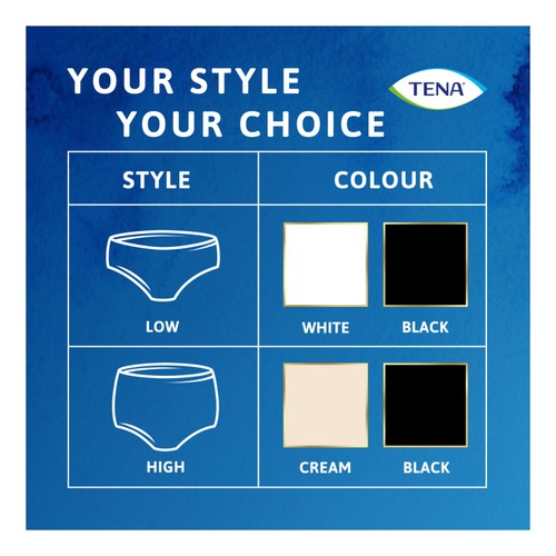 TENA Silhouette Incontinence Pants Cream L