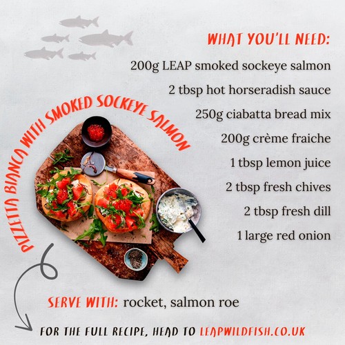 LEAP MSC Smoked Sockeye Salmon 