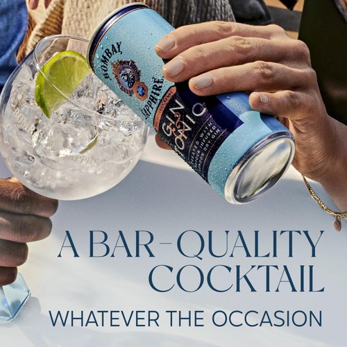 Bombay Sapphire Gin & Tonic Premix Cocktail