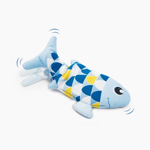 Catit Groovy Mini Fish Blue